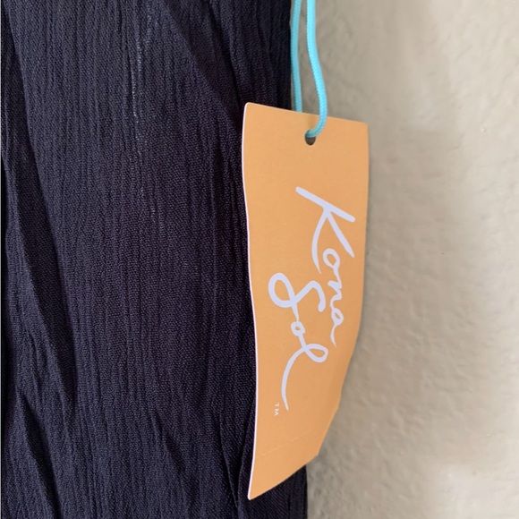 Kona Sol Women’s Black CoverUp Pants SIZE M NWT - Picture 6 of 7